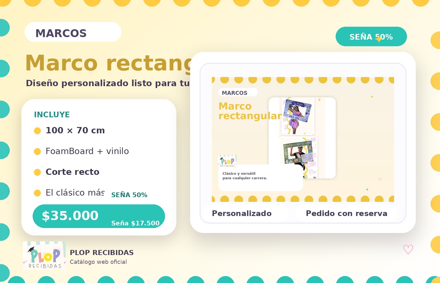 Marco personalizado Plop